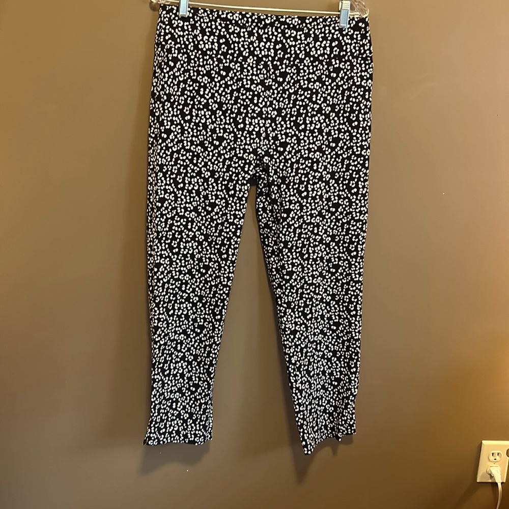 Zach & Rachel Women’s Pull On Black Pants with Tummy Control Panel Size 14